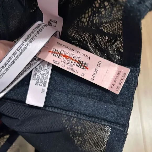 NWT Victorias Secret Plaid Corset Small DD‎